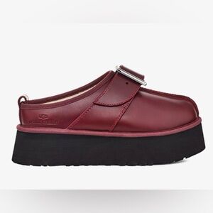 NEW UGG Opening Ceremony Tasman X Platform Slip-On Shoe in Blood Red Size 5